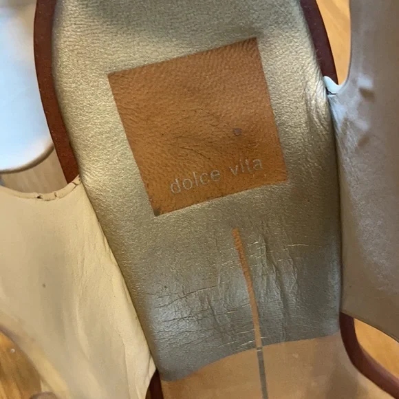 Dolce Vita nude wedges size 6.5 - Picture 4 of 4